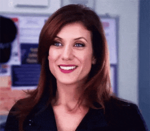 Addison montgomery smiling
